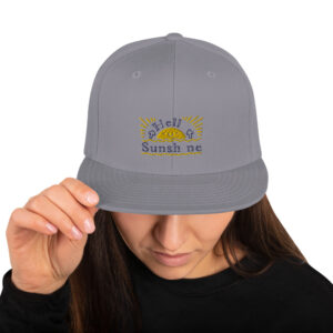 Snapback Hat Hello Sunshine