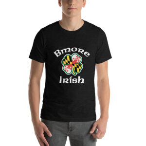 Short-Sleeve Unisex T-Shirt Bmore Irish Design